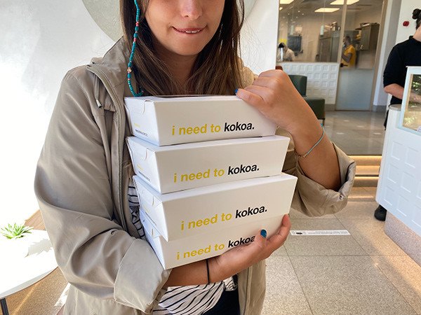 Kokoa — takeaway boxes