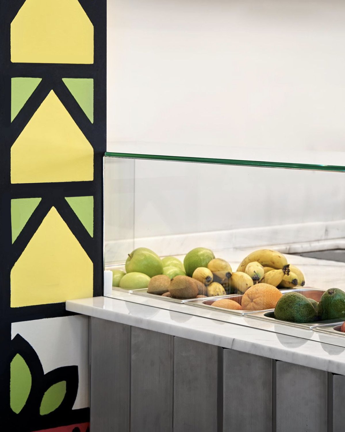 Saf Nutrition, Kanyon — wall art, detail